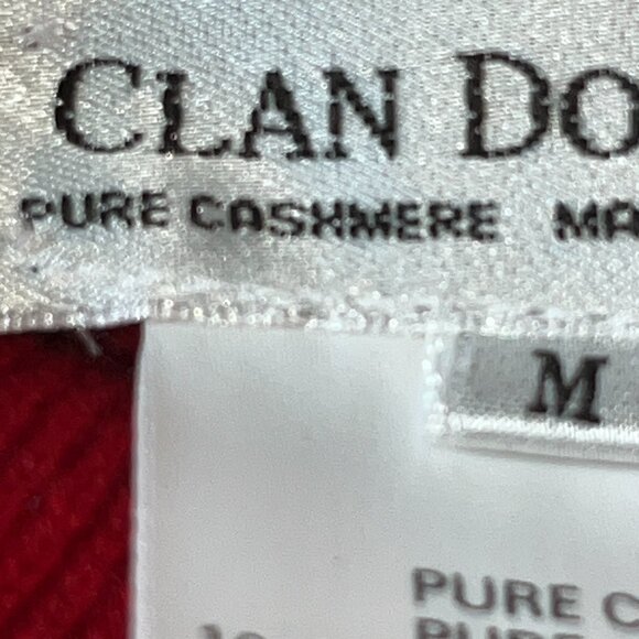 CLAN DOUGLAS VINTAGE SKI CASHMERE FAIR ISLE NORDIC SWEATER MADE IN SCOTLAND - M - Picture 11 of 11